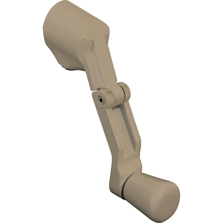 Prime-Line Universal Folding Crank Handle, Fits Most Spindles, Coppertone Finish Single Pack H 3961